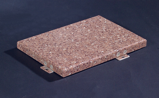 Stone color Aluminum solid panel
