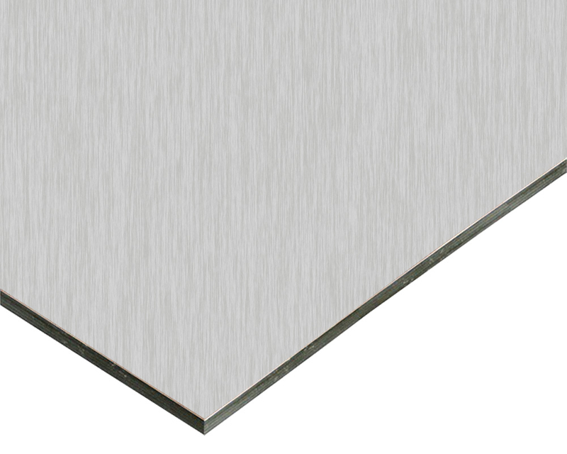 Aluminium Brushed composite panel