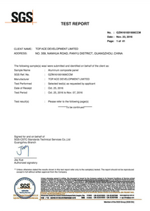 ACP SGS TEST REPORT