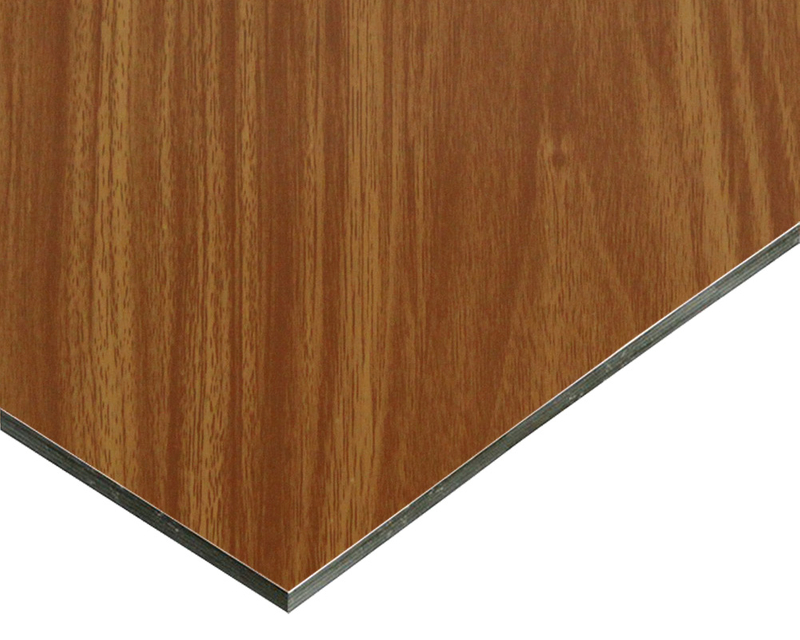 Wooden Aluminum cladding sheets